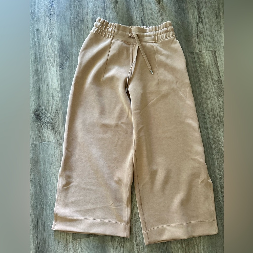 Lululemon Athletica Softstreme Wide Leg Crops